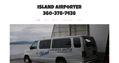 Desktop Screenshot of islandairporter.com